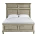 Whit-Ash - Queen Panel Bed - Light Gray