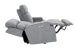 Ashbee - Loveseat With Power Recline, Power Headrests, Zero Gravity And 3" Footrest Extension - Dolphin