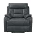 Trinidad - Power Recliner With Power Motion Head Recliner - Pebble Gray