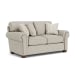 Carson - Fabric Loveseat, Nailhead Trim
