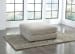 Ardsley - Pewter - Oversized Accent Ottoman