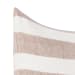 Lineage - Eleanor 22" x 22"Pillow - Natural / Ivory