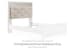 Altyra - White - Full UPH Panel Headboard