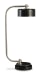 Eliridge - Black / Silver Finish - Metal Desk Lamp 