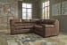Bladen - Coffee - 3 Pc. - Left Arm Facing Sofa, Right Arm Facing Loveseat Sectional, Accent Ottoman