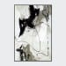 Chaos II - Painting Art By Buddy Whitlock - Black & White