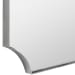Lennox - Scalloped Corner Mirror - Nickel