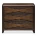 Bowtie - 3 Drawer Mid-Century Chest - Dark Brown