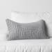 Performance Prism - Pillow 14" x 26" - Gray