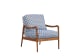 Barclay Butera Upholstery - Leblanc Chair - Blue / Light Brown