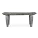 Fade To Black - Wood Bench - Black / White