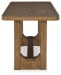 Cabalynn - Light Brown - Rectangular Dining Room Counter Table