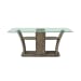 Dapper - Gray Rectangular Counter Table - Gray Finish