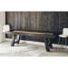 Titus - Shuffleboard Table - Brown - 108"