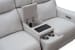 Chester - 3P Console Loveseat (Phone Charger And Hidden Cupholders) - Denisa-Soft White