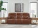 Healy Pier - 2 Pc. - Power Reclining Sofa, Power Reclining Loveseat With Console - Chocolate