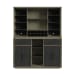 Jemma - Buffet And Hutch With Light - Gray And Dark Espresso