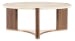 Eleana - Round Cocktail Table - Medium Wood