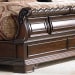 Arbor Place - Queen Sleigh Bed - Dark Brown