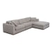 Rue - Lounge Modular Sectional - Flecked Gray