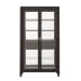 West End Loft - Curio with Drawers - Brown