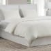 Talia - King Duvet Collection - Ivory/White