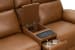 Corry - 3P Console Loveseat (Phone Charger And Hidden Cupholders) - Simon-Saddle