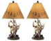 Derek - Brown - Poly Table Lamp (Set of 2)