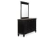 Surrey - Double Drawer Dresser With Portrait Mirror - Brown