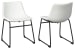 Centiar - White - Dining Uph Side Chair (Set of 2)