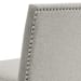 Seneca - Counter Bench With Upholstered Back - Brown
