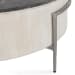 Honor - Solid Wood Round Coffee Table - Gray