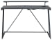 Lynxtyn - Black / Gray - Home Office Desk