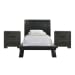 Allan - Twin 3 Piece Bedroom Set - Black