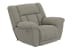 Sentinel - Power Lay Flat Recliner With Extended Ottoman - Smoke