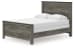 Frandern - Queen Panel Bed - Black / Gray