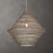 Sigh - Woven Brass 1 Light Pendant - Brass
