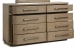 Thorne - Double Drawer Dresser - Amber Brown