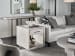 Modern - End Table - Pearl Silver