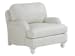Ocean Breeze - Gilmore Leather Arm Chair - Pearl Silver
