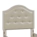 Stardust - Twin Panel Headboard - White
