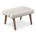 Arlo - Stool Performance Fabric - Off White