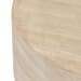 Mckenna - Outdoor Concrete Round Coffee Table - Travertine