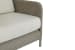 Manhattan - Club Chair, With Self Welt - Linen Canvas