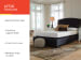 Chime 8 Inch Memory Foam - King Mattress - 8-inch - White
