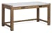 Plum Creek - Writing Desk With Bookcase And Mobile File Cabinet - Sierra Brown / White