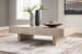 Jorlaina - Rectangular Cocktail Table - Light Grayish Brown