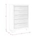 Platinum - King Panel 5 Piece Bedroom Set - Сhampagne