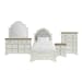 Eastwood - Youth Twin Upholstered 5 Piece Bedroom Set - White