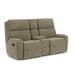 Rio - Reclining Loveseat With Console - Brown